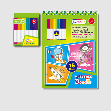 The MessFree Doodle Art Kit